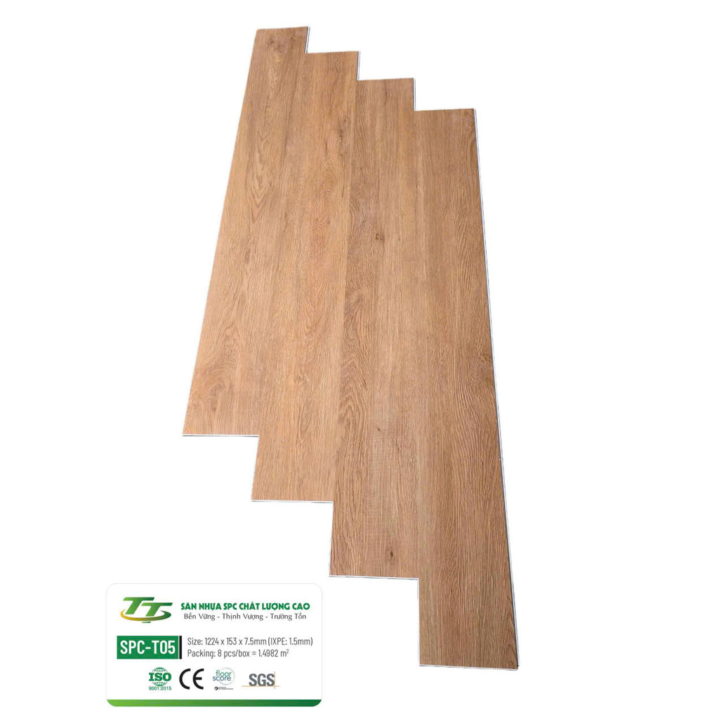 Sàn nhựa 5mm và 7.5mm T05