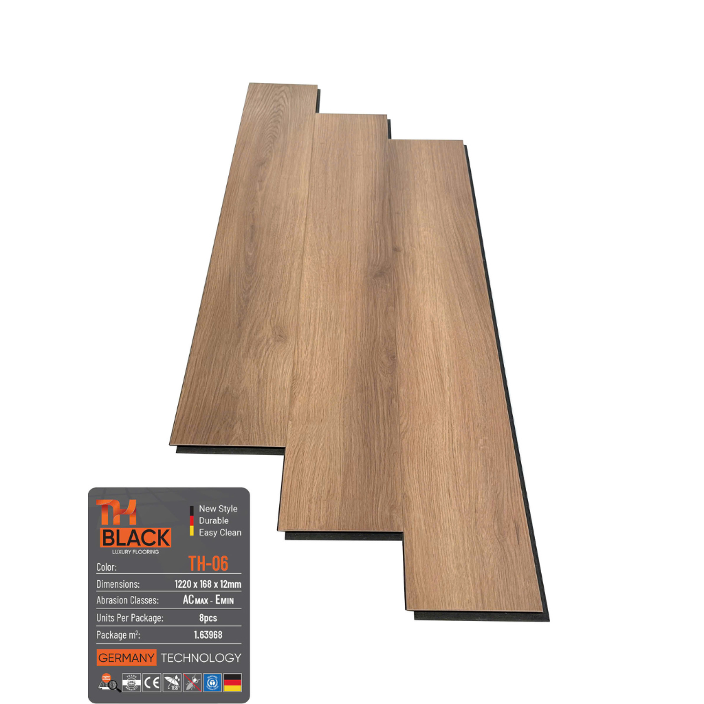 Sàn gỗ cốt đen TH Black TH-06