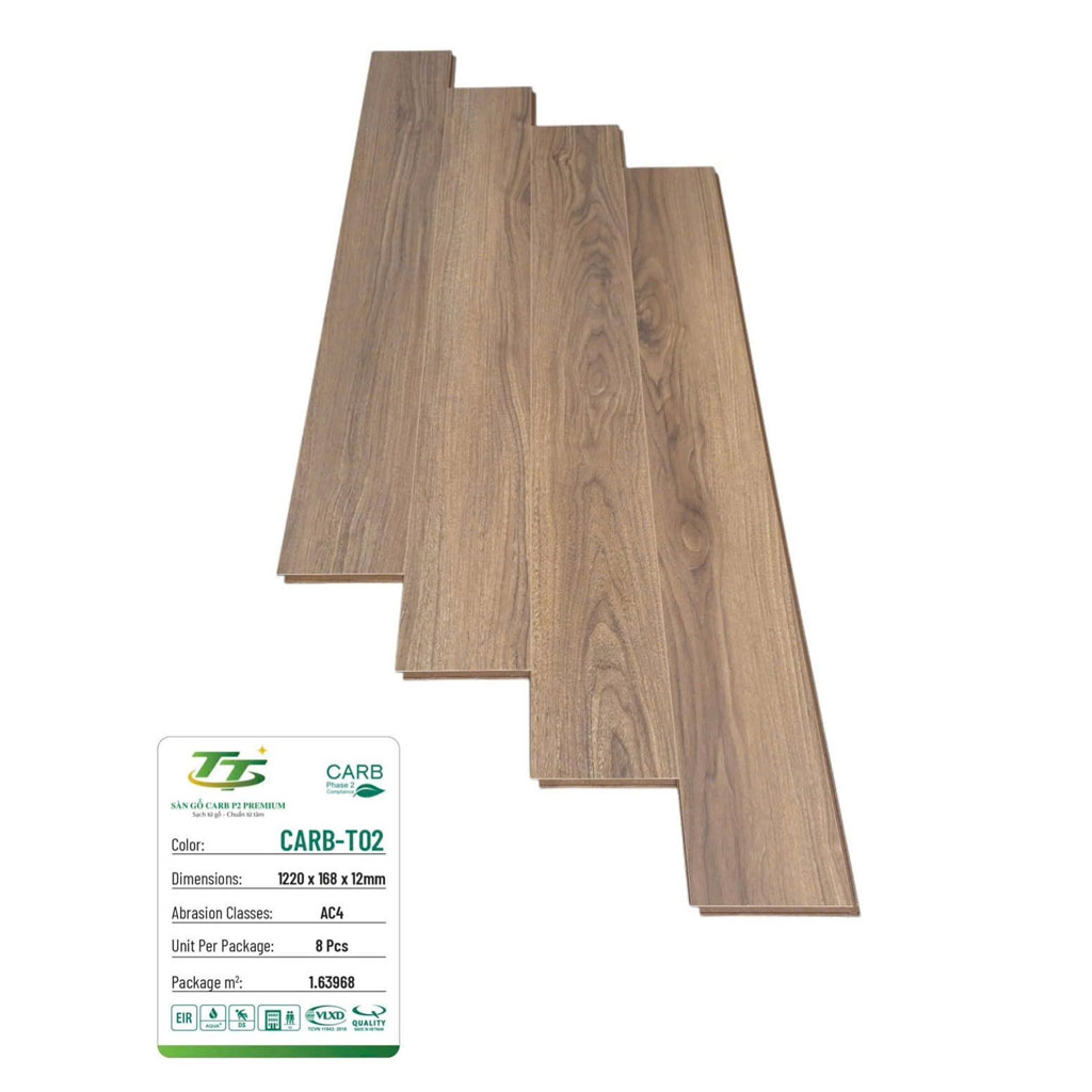 Sàn gỗ Carb P2 Premium - CARB-T02
