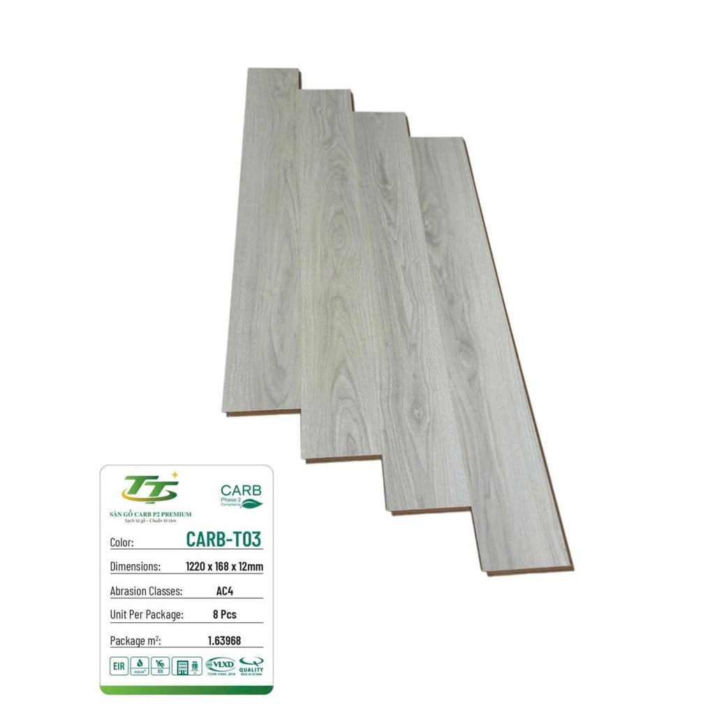 Sàn gỗ Carb P2 Premium - CARB-T03