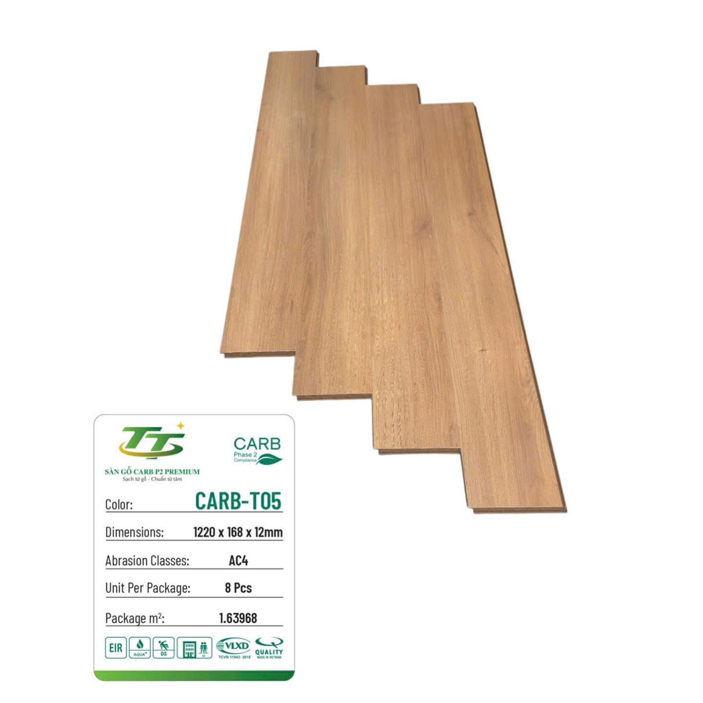 Sàn gỗ Carb P2 Premium - CARB-T05