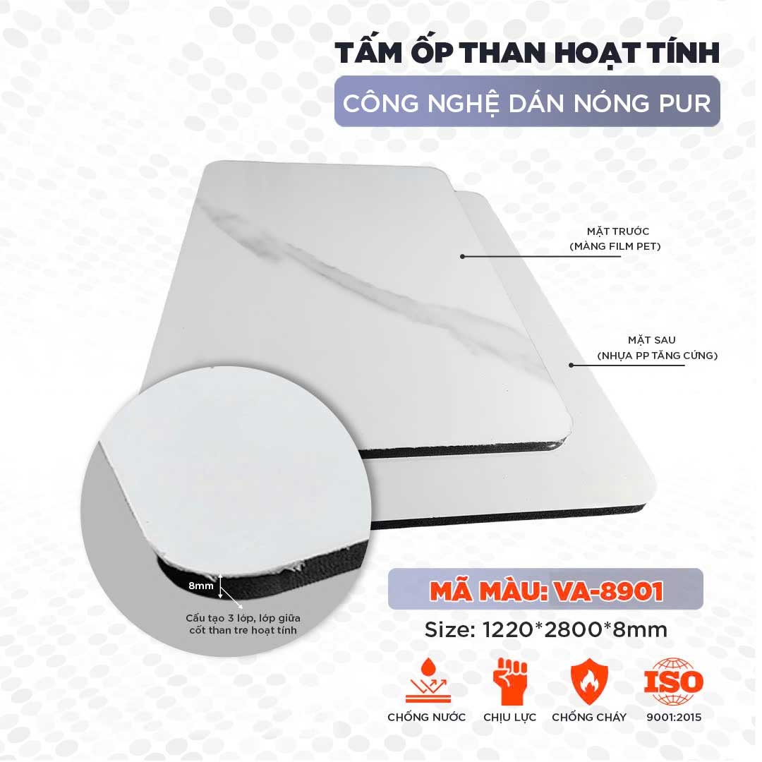 Tấm ốp than hoạt tính VA-8901