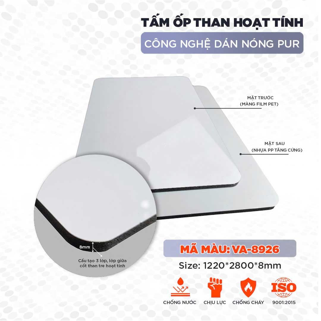 Tấm ốp than hoạt tính VA-8926