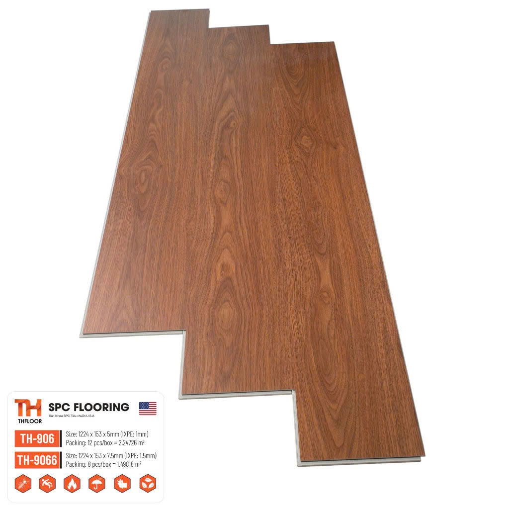 Sàn nhựa 5mm và 7.5mm TH-906/TH-9066