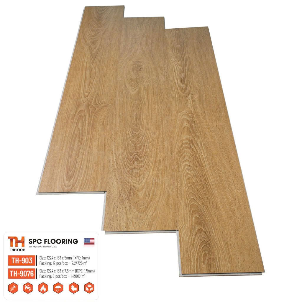 Sàn nhựa 5mm và 7.5mm TH-903/TH-9076