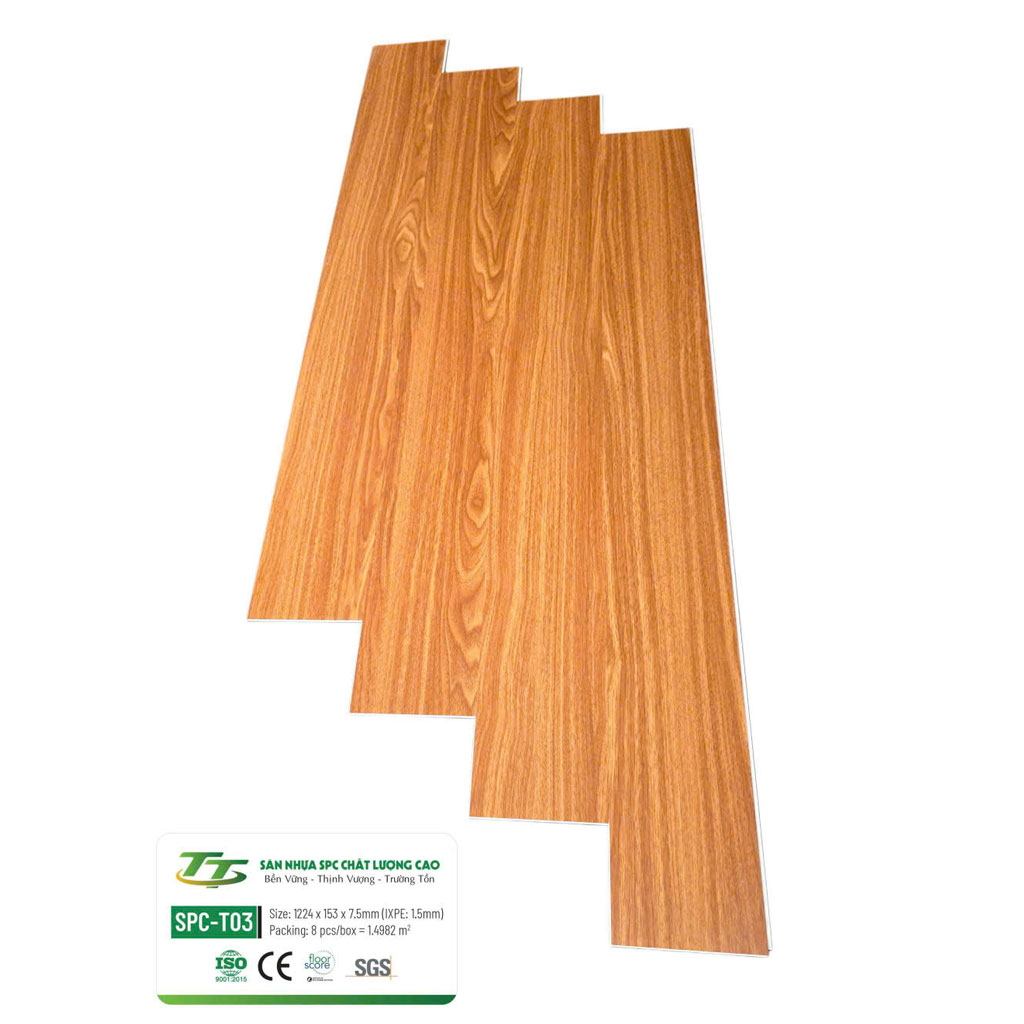 Sàn nhựa 5mm và 7.5mm T03