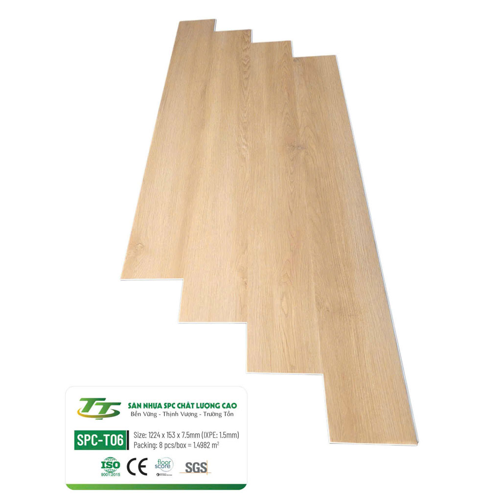 Sàn nhựa 5mm và 7.5mm T06