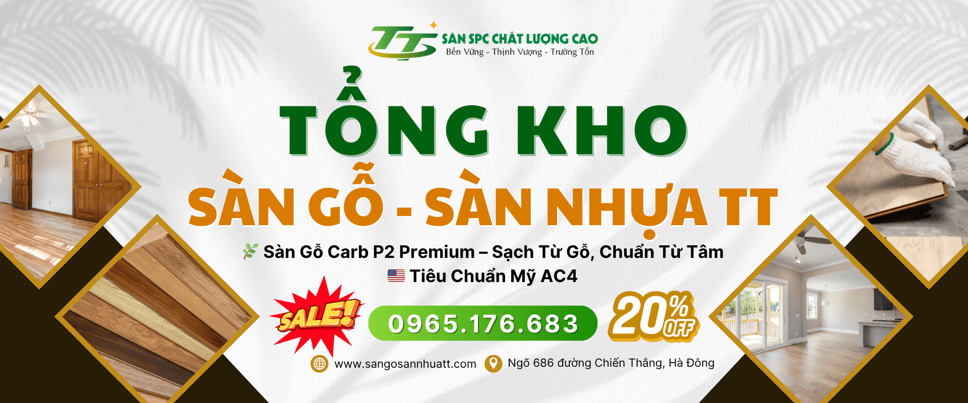 Sàn gỗ sàn nhựa TT